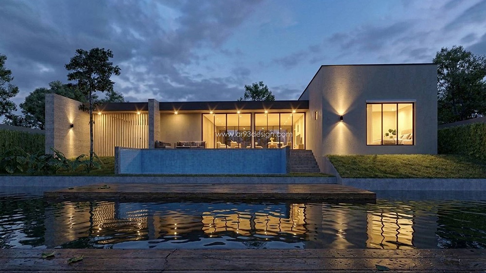 แบบบ้านโมเดิร์น AR97-04