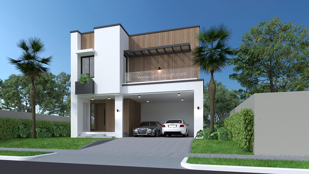 02 แบบบ้านโมเดิร์น AR96