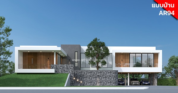 แบบบ้านสองชั้น 3 ห้องนอน AR94