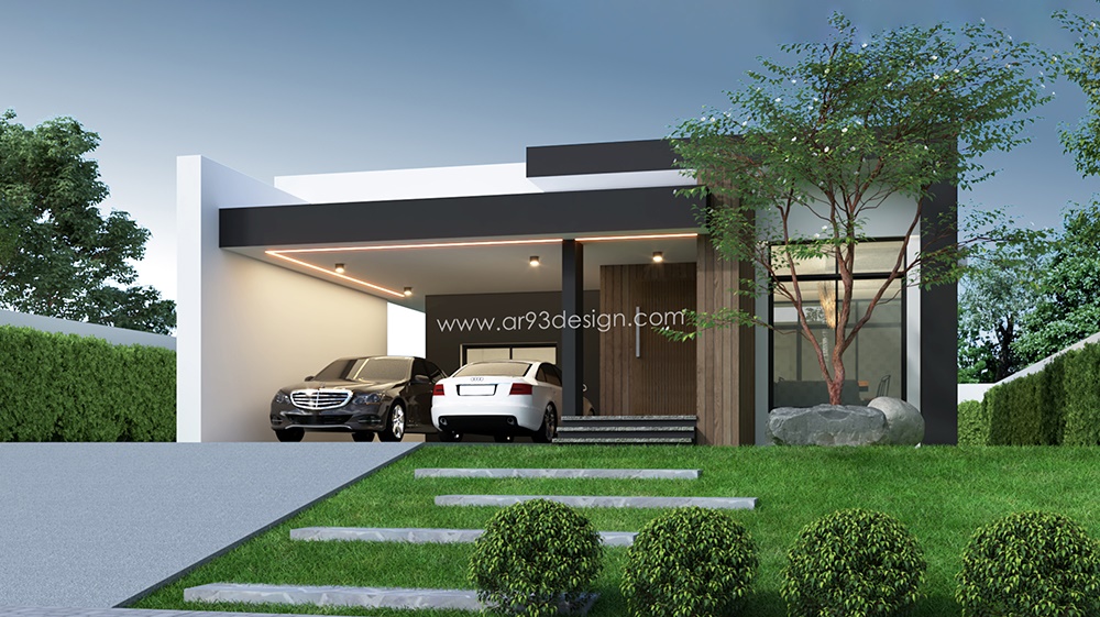 02 แบบบ้านโมเดิร์น AR92