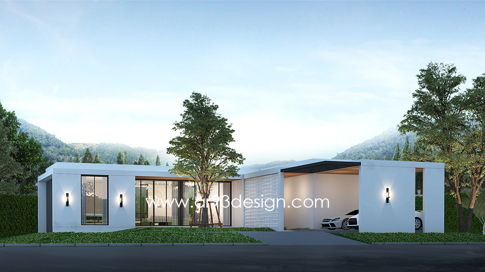 แบบบ้านโมเดิร์น AR48-1