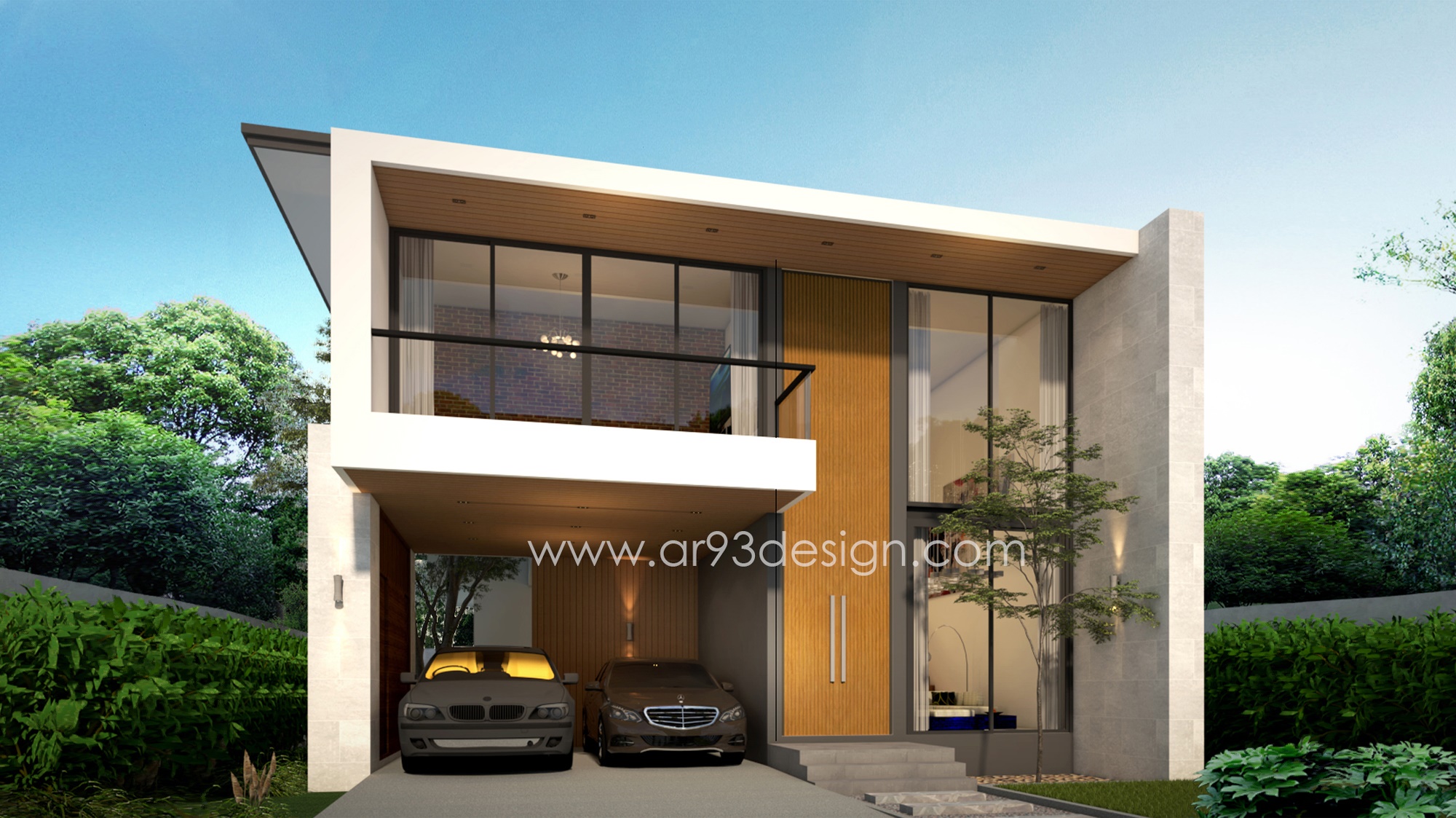 แบบบ้านสองชั้น รหัส AR56
