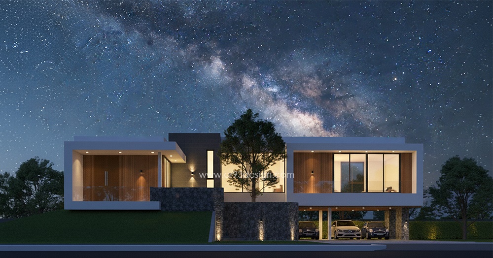 04 แบบบ้านโมเดิร์น 2 ชั้น AR94