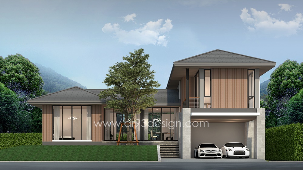 แบบบ้านสองชั้น รหัส AR51